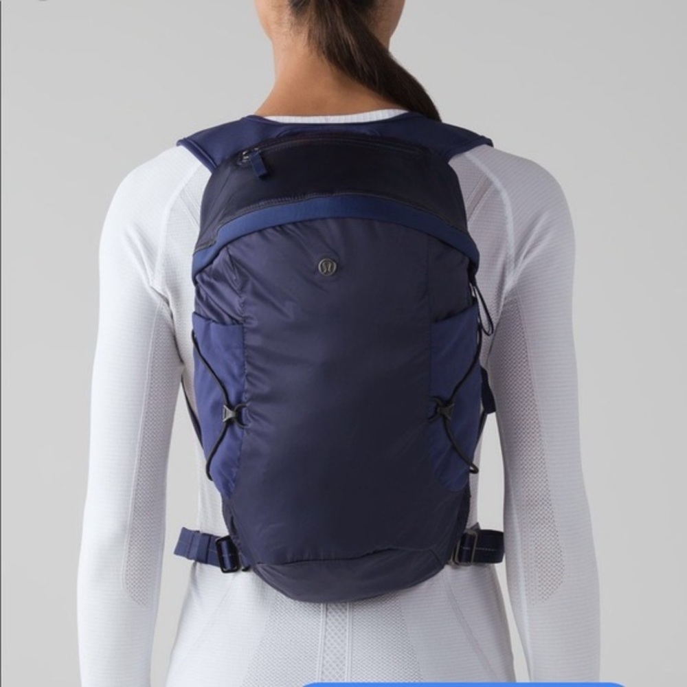 Lululemon Navy Run All Day Backpack 13L
